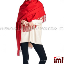 Bufanda grande de gran tamaño para mujer 100% lana de cordero (varios colores y diseños)